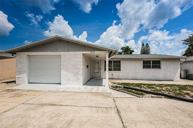 view of ranch-style home