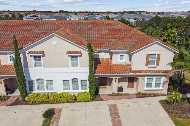 view of mediterranean / spanish home