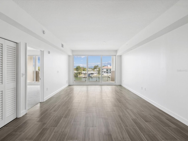 view of unfurnished living room