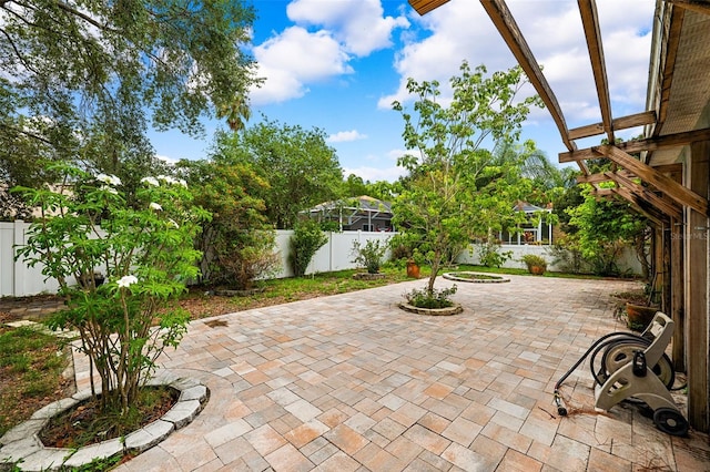 view of patio