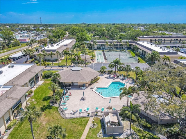 aerial view