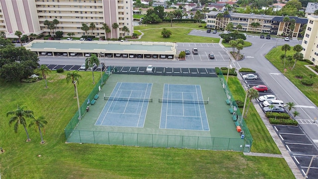 view of aerial view