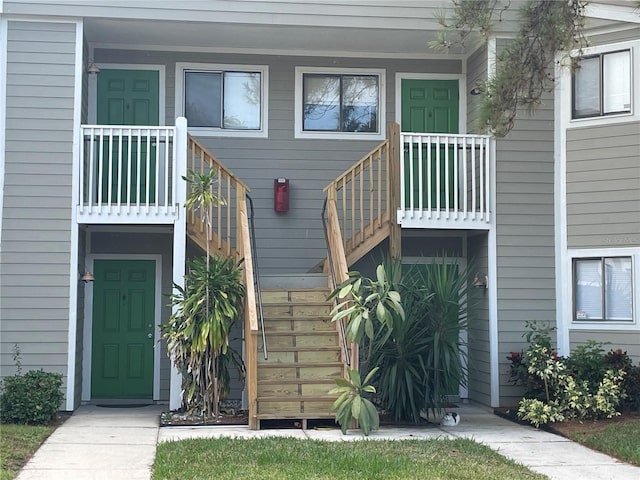 view of rear view of property