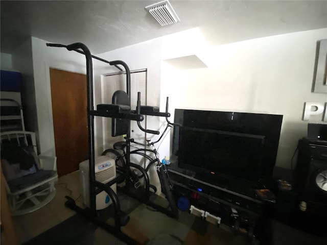 view of exercise room