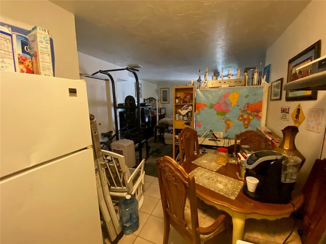 view of tiled dining room