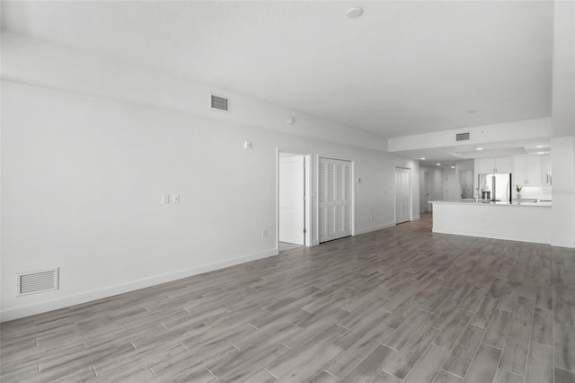 view of unfurnished living room