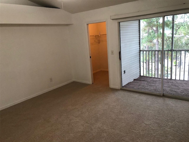 empty room featuring carpet floors