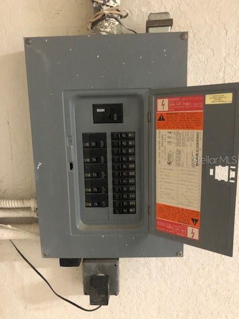 utilities with electric panel