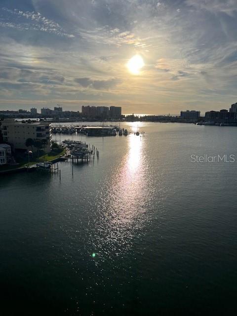 property view of water