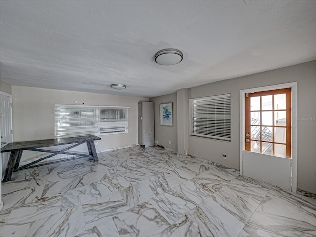 view of unfurnished living room