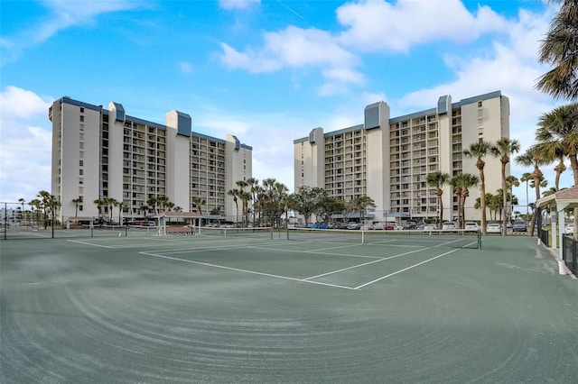 view of sport court