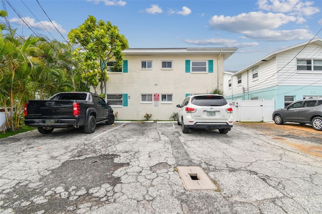 view of car parking