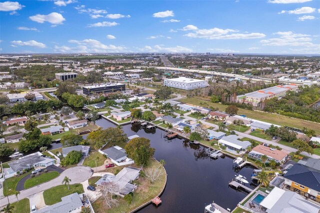 birds eye view of property featuring a residential view