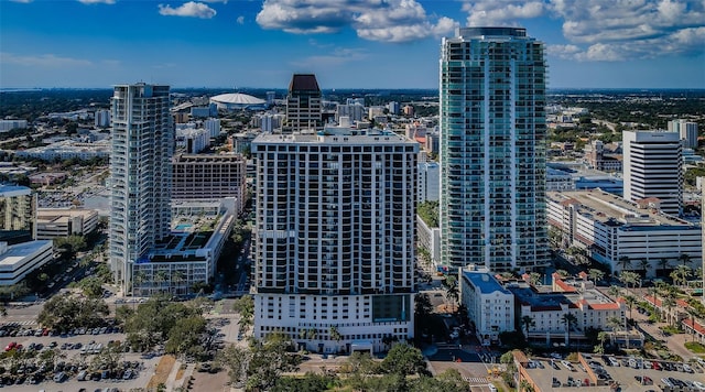 view of property's view of city