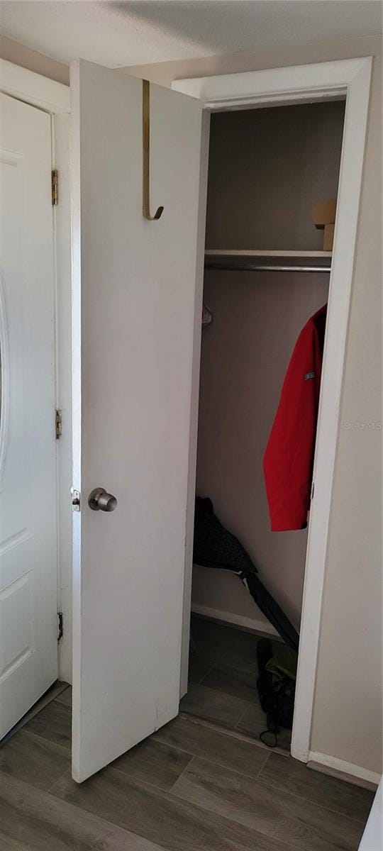 view of closet