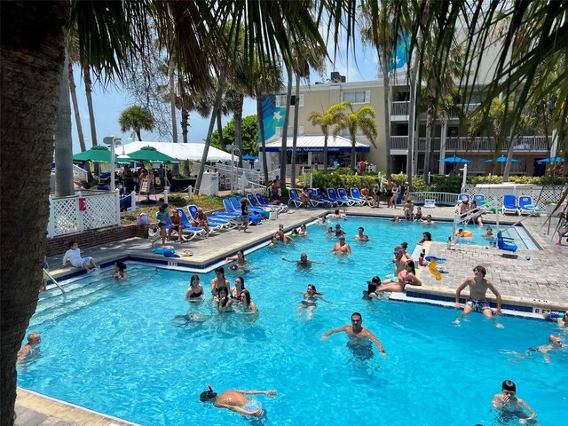 view of swimming pool