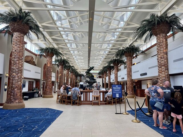 view of community lobby