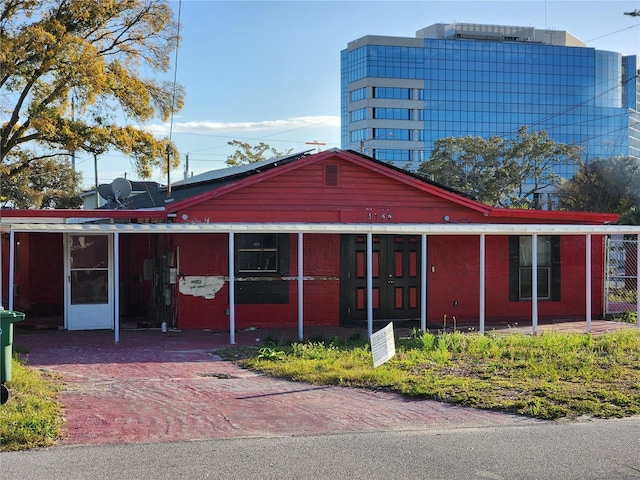 view of front of house