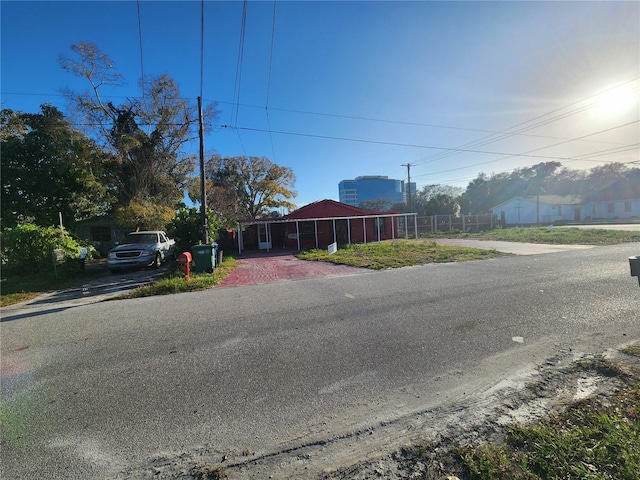 view of street