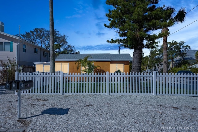 view of front of house