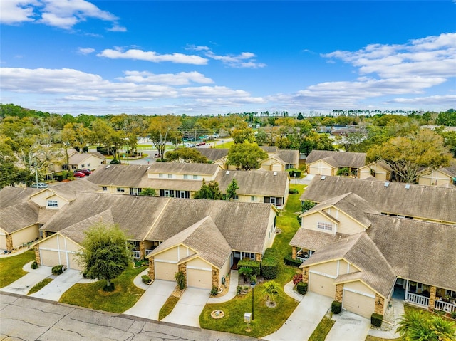 view of aerial view