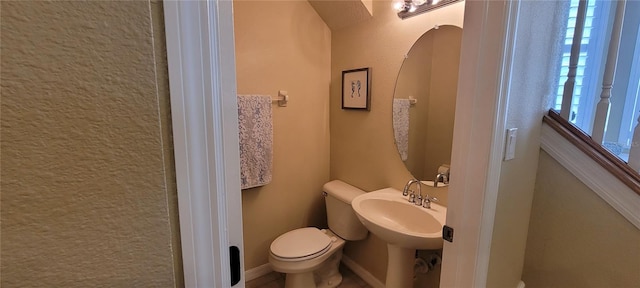 bathroom with toilet