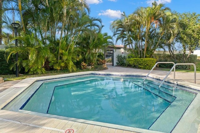 view of swimming pool