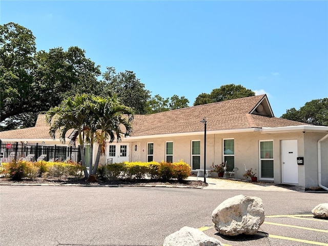 view of ranch-style home