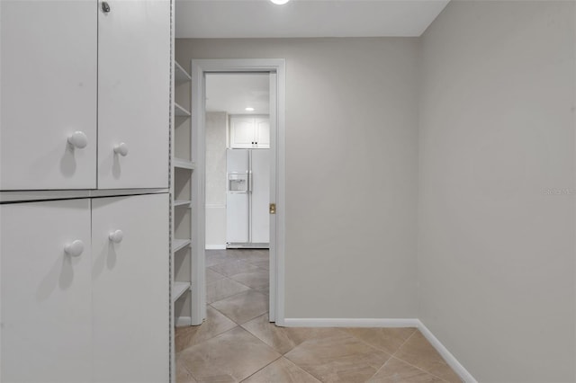 bathroom with tile floors