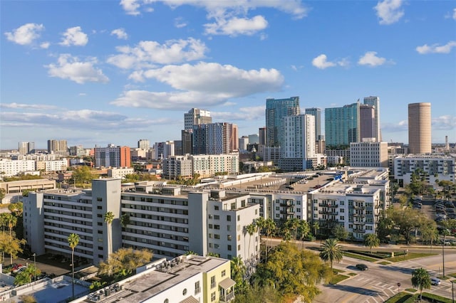 view of property's view of city