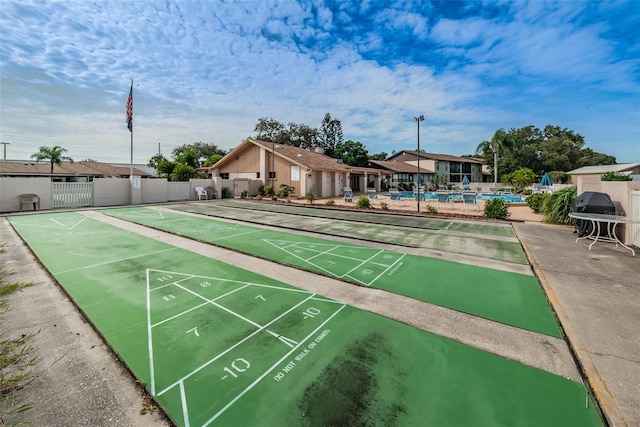 view of community with a swimming pool