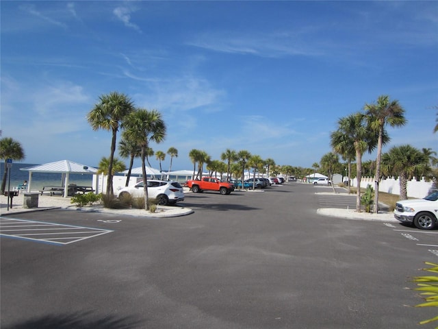 view of car parking