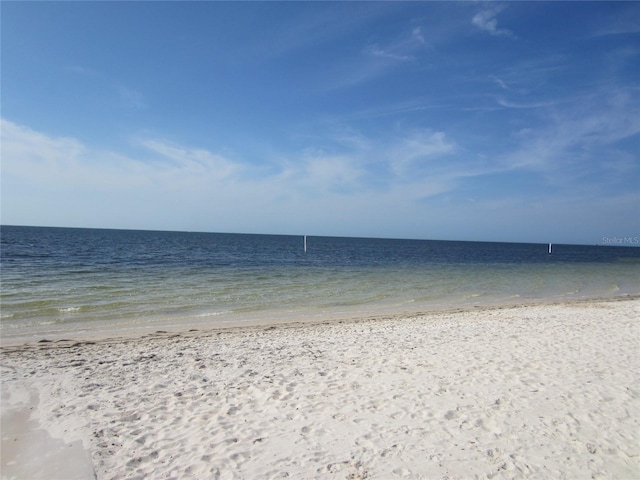 water view with a beach view