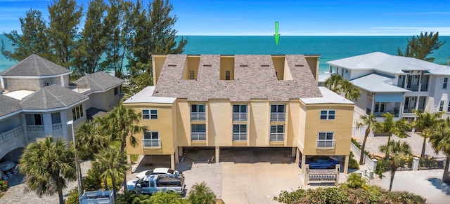 view of property featuring a water view