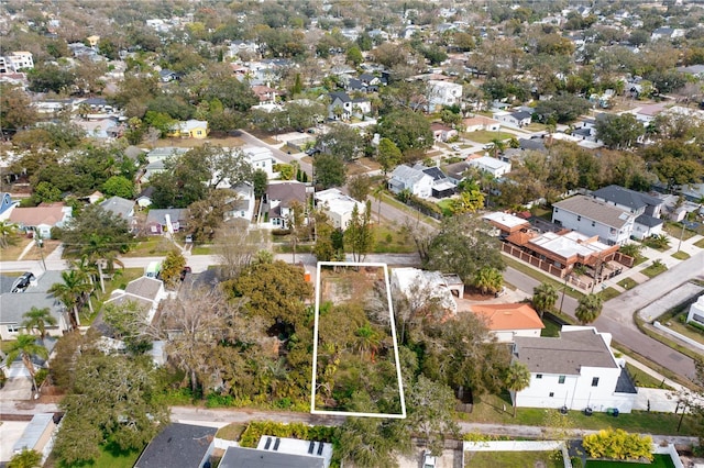 birds eye view of property featuring a residential view