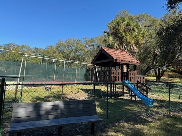 view of playground