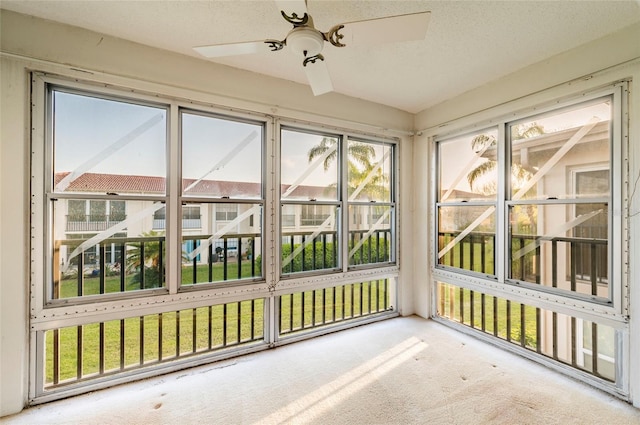 10350 Imperial Point Dr W Unit 15, Largo, FL 33774 - unfurnished sunroom with carpet floors