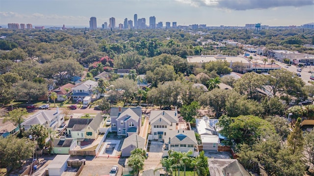 view of aerial view