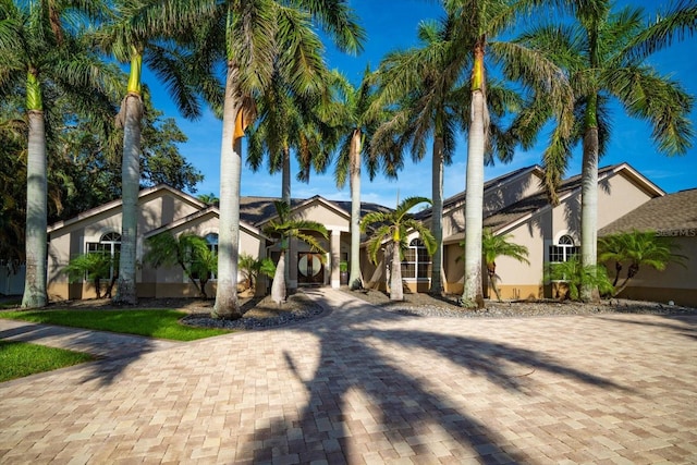 view of mediterranean / spanish house