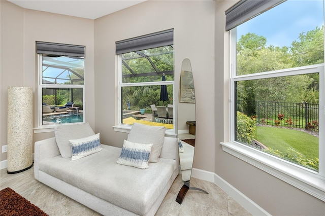 view of sitting room