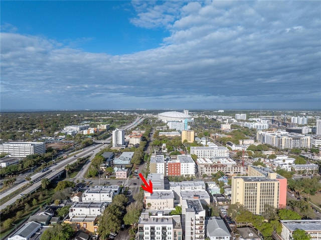 view of birds eye view of property