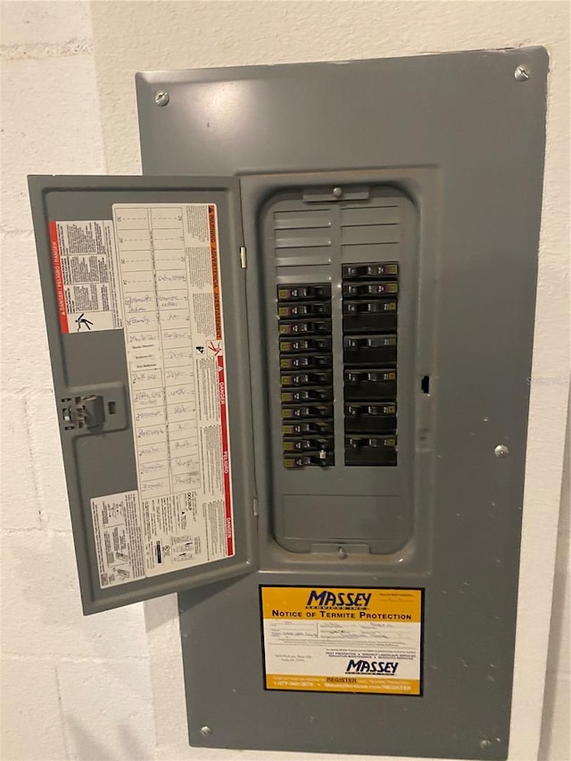 utilities featuring electric panel