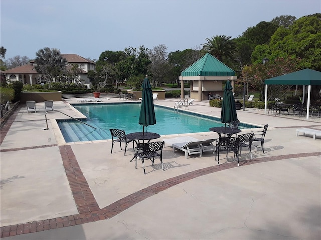 community pool featuring a patio