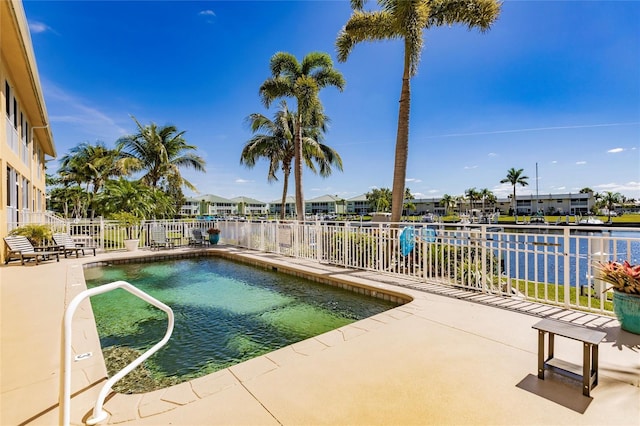 view of pool