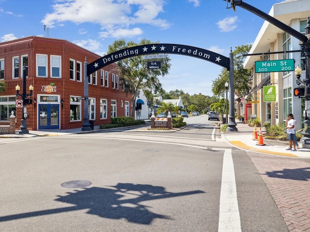 view of street