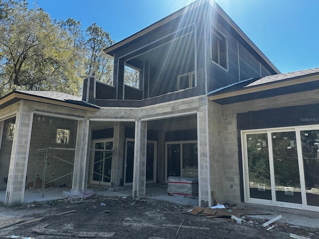 view of rear view of house