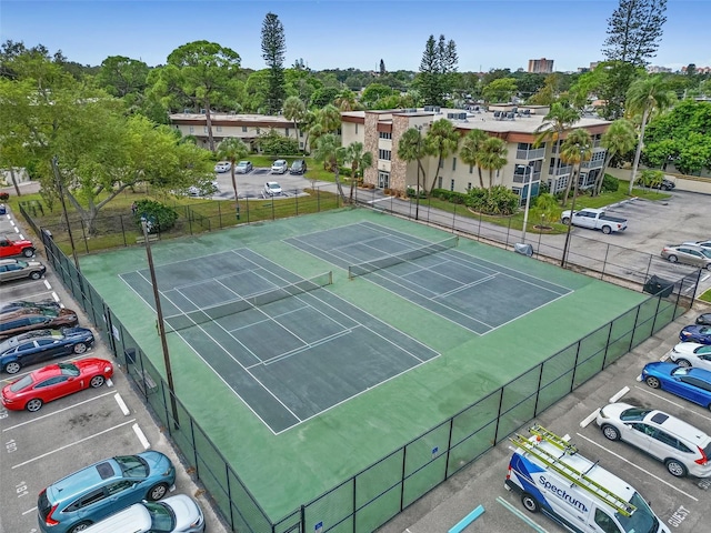 view of sport court