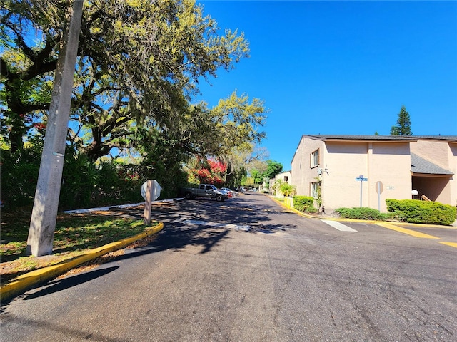 view of road