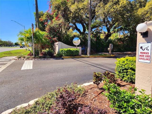 view of road