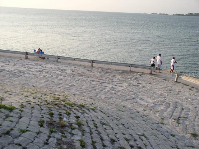 view of water feature